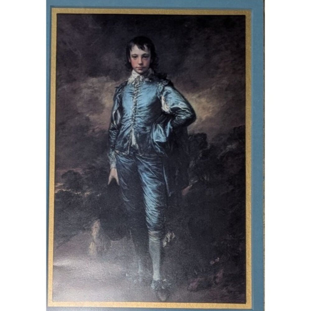 Custom Framed Blue Boy Art Print By Appleford 14" x 11" - Picture 8 of 12